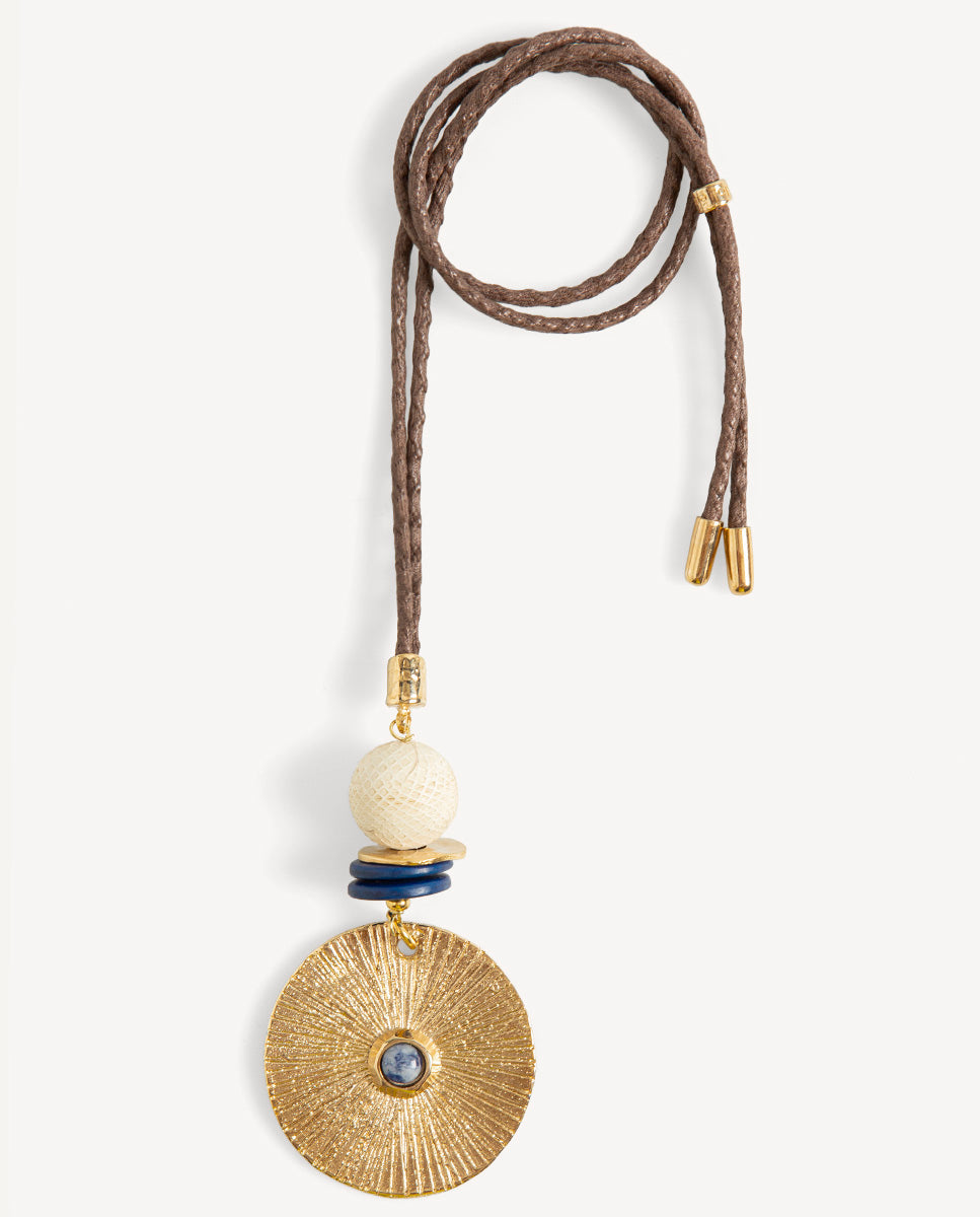 Colar de sodalite NIMBO SONNE — Émolo