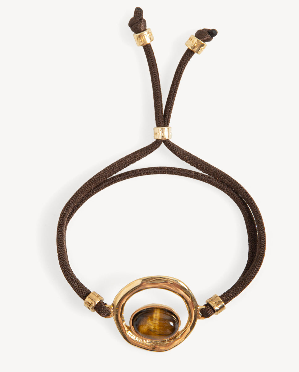 Pulseira olho de tigre SIANNA — Émolo