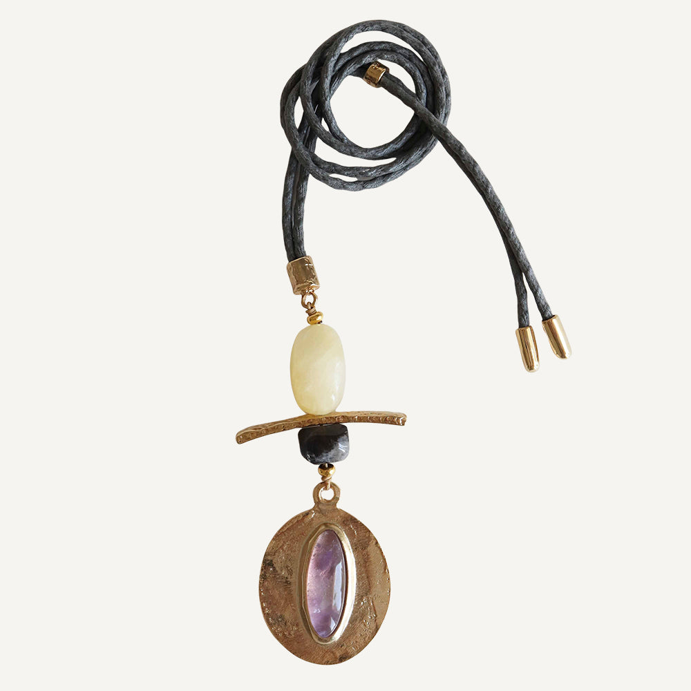 ATIDA monsul ENJOY long necklace