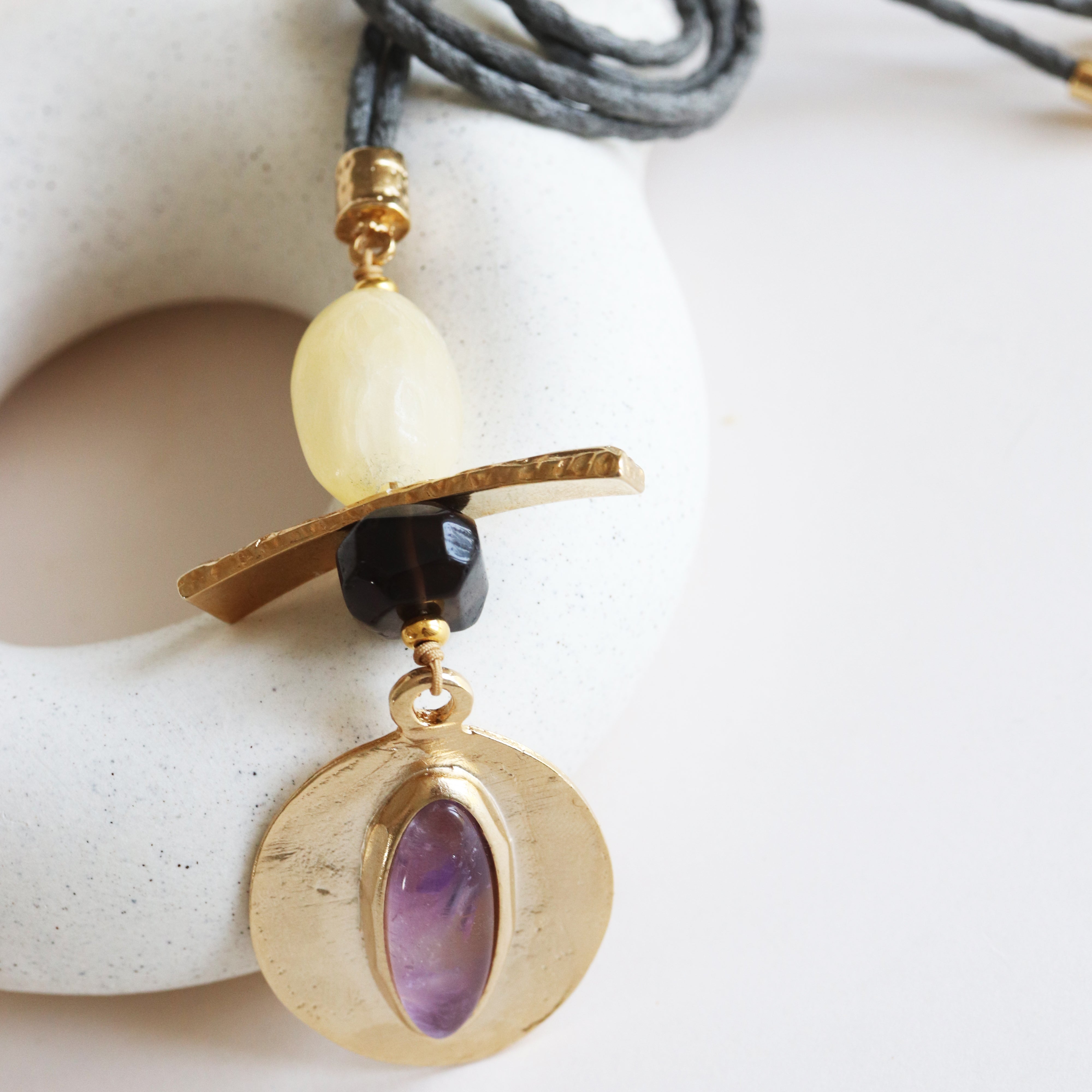 ATIDA monsul ENJOY long necklace