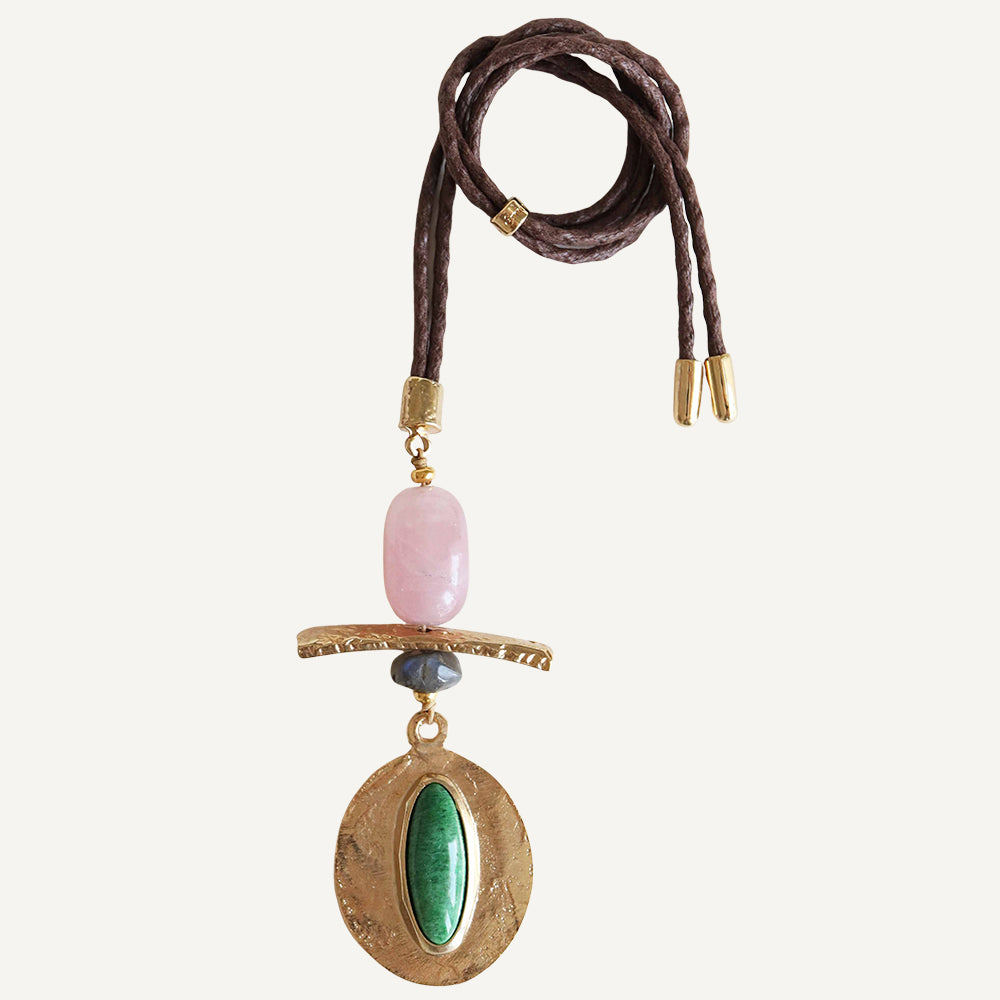 ATIDA monsul ENJOY long necklace