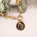 Collares cortos mujer CHAINET Moneda