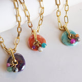 Collar CLAY corto cadena