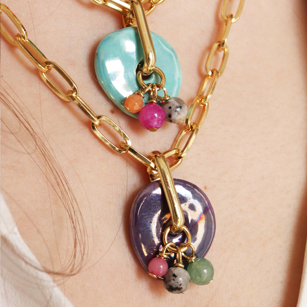 Collar CLAY corto cadena