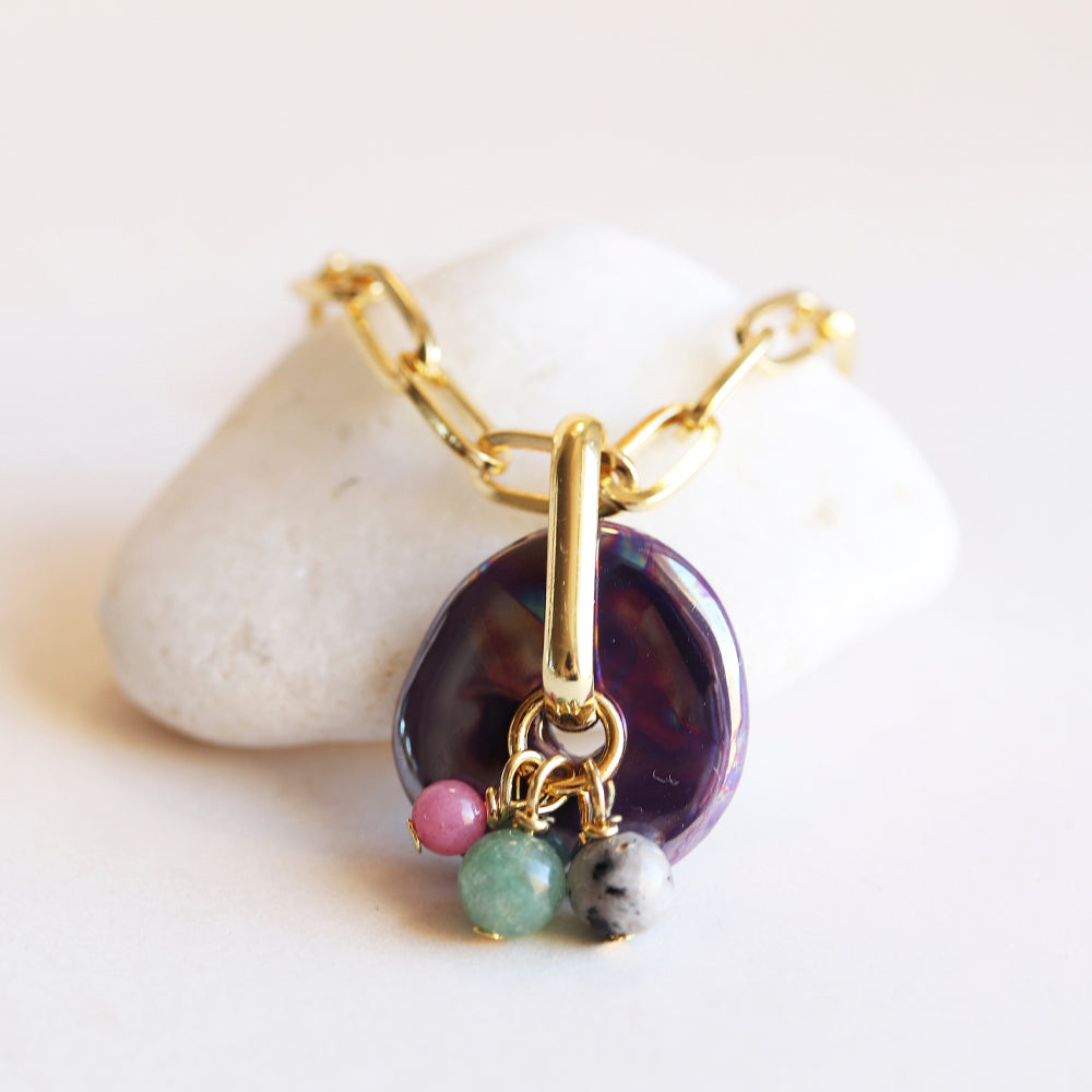 Collar CLAY corto cadena