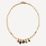 Collar corto FAITH perlas