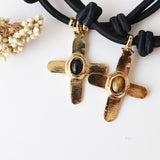 Collar corto mujer cruz MILU CRUZEA