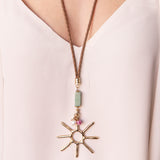 Collar largo ajustable SERENIDAD Sol Monsul