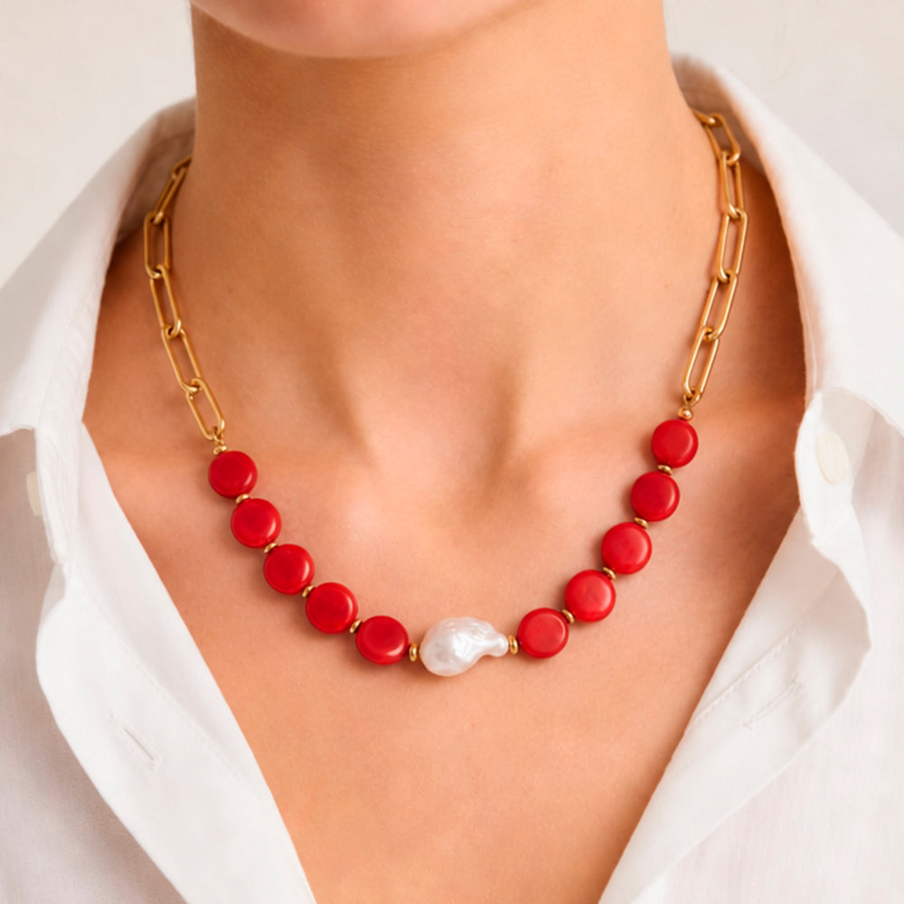Collier Femme CORALIA Baroque
