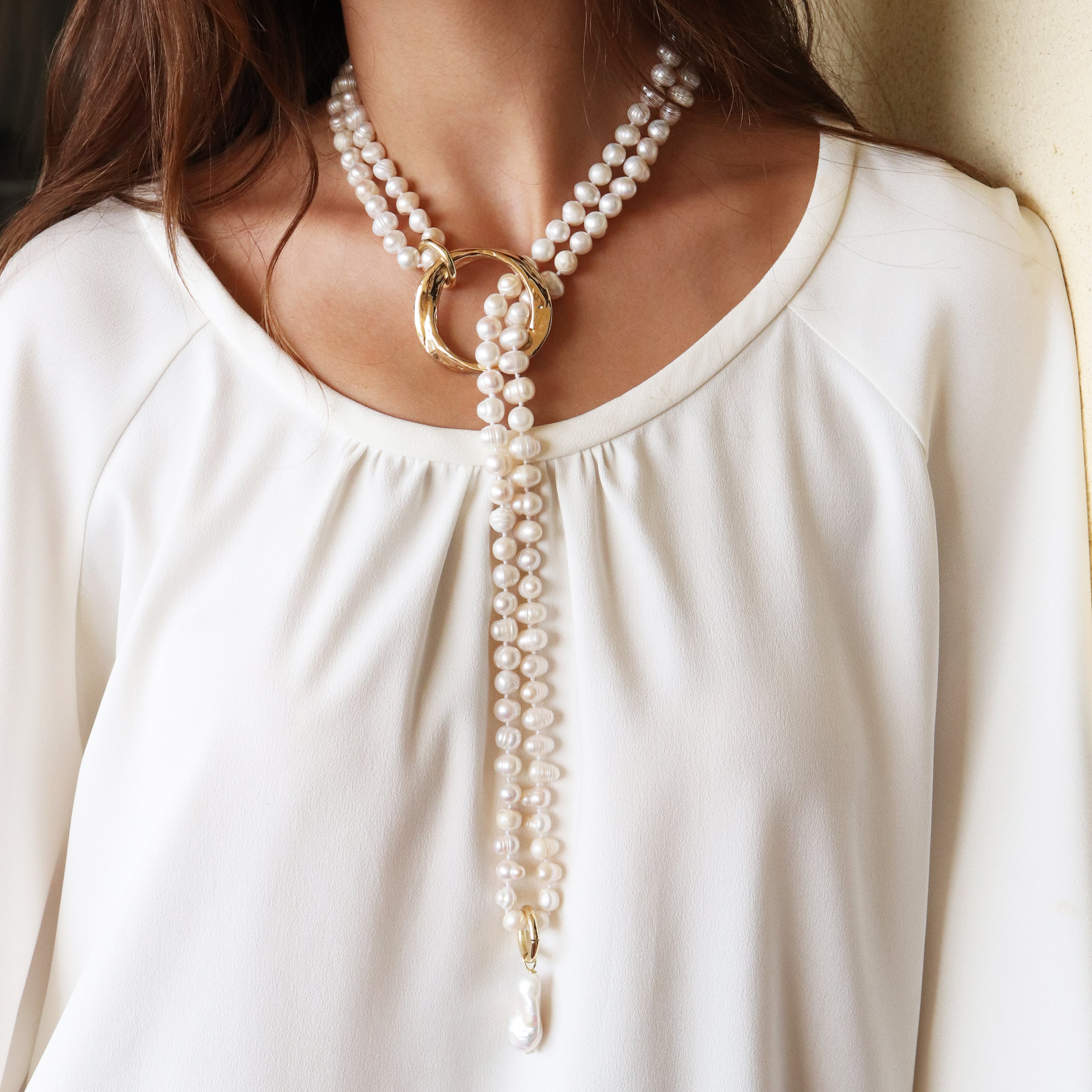 Collar mujer Perlas ODRI Barroco