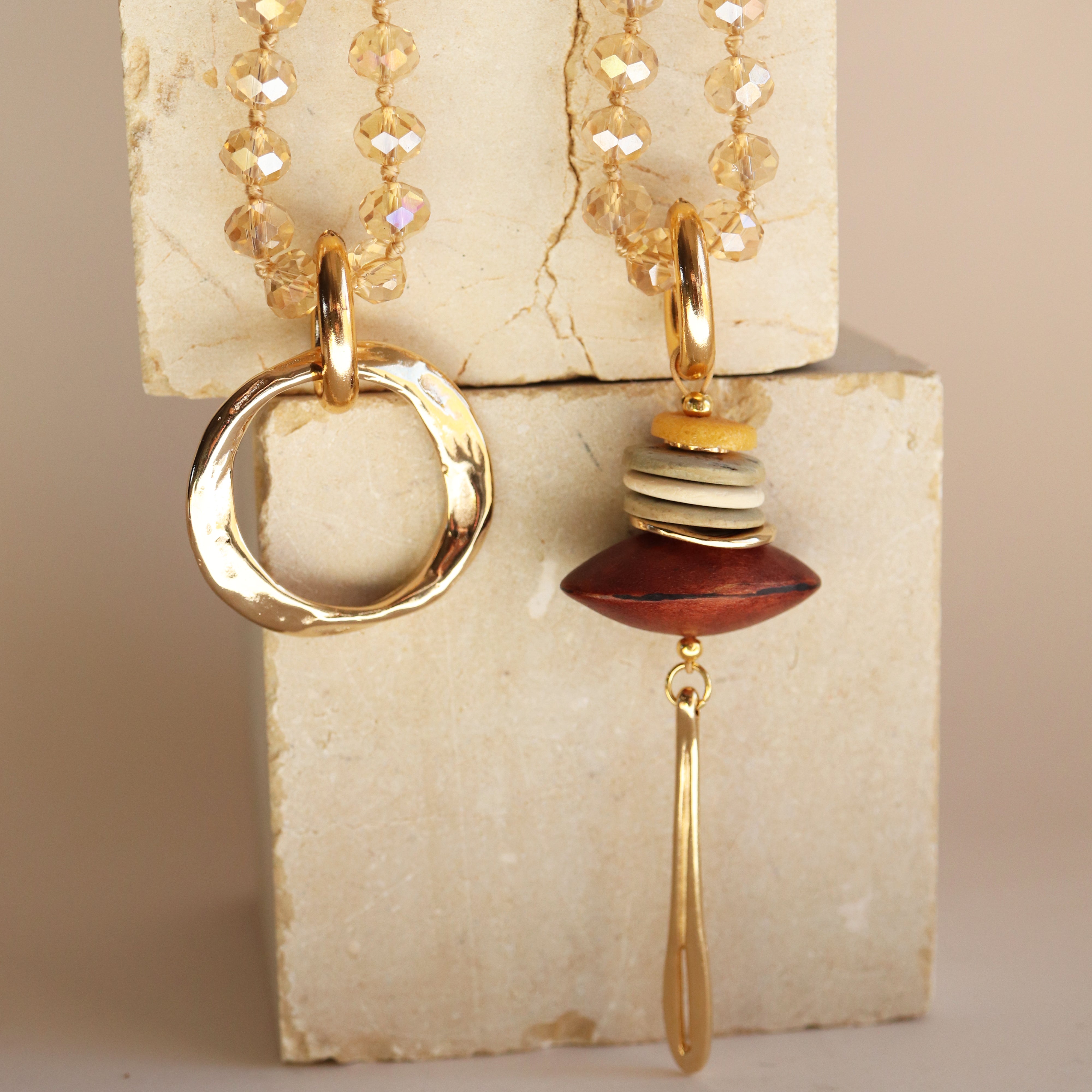 ODRI MUSHA Multi-position necklace