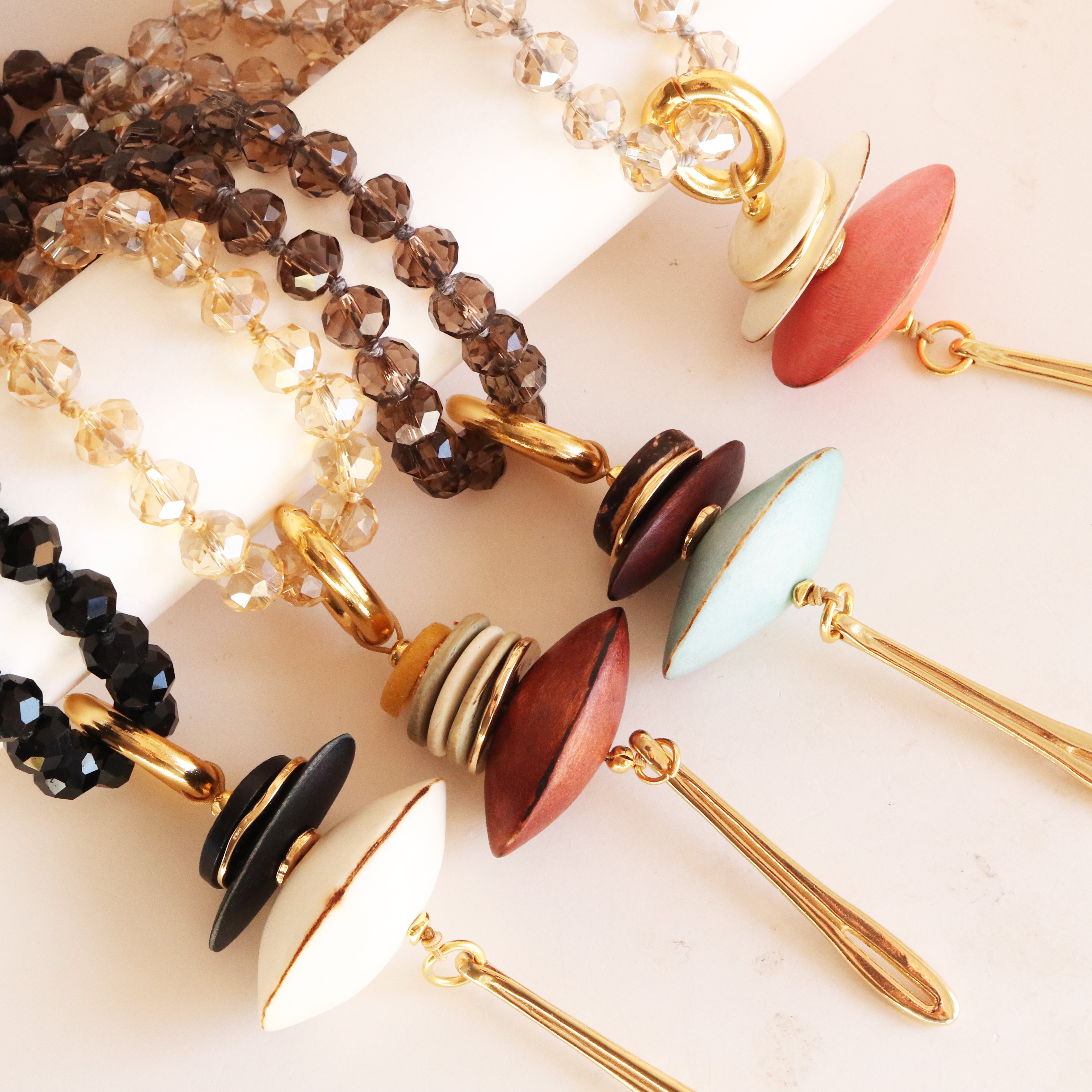 ODRI MUSHA Multi-position necklace