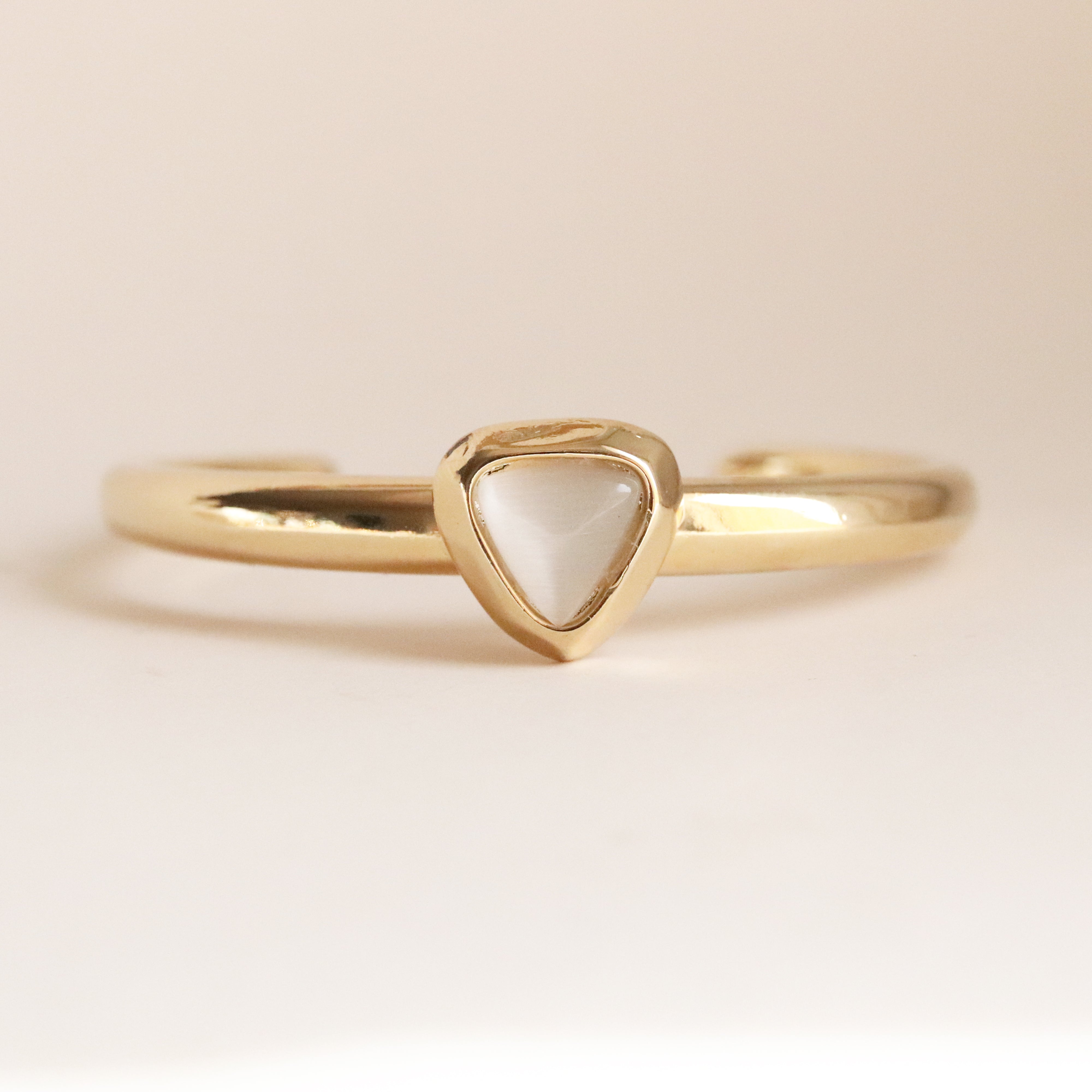 Gold Bracelet Triangle Event