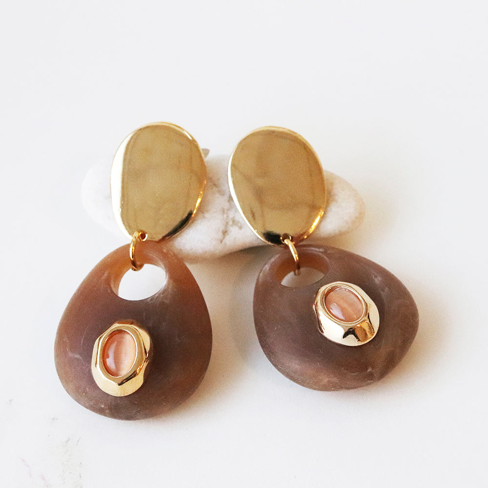 Boucles d'oreilles SAIRA MARMOL