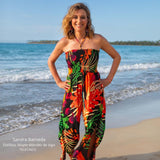 Anillos grandes mujer rojo con Porcelana Blanca