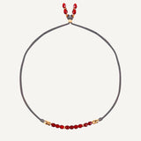 PULSERA COLLAR PIEDRA NATURAL ÉMOLO THEA BURDEOS