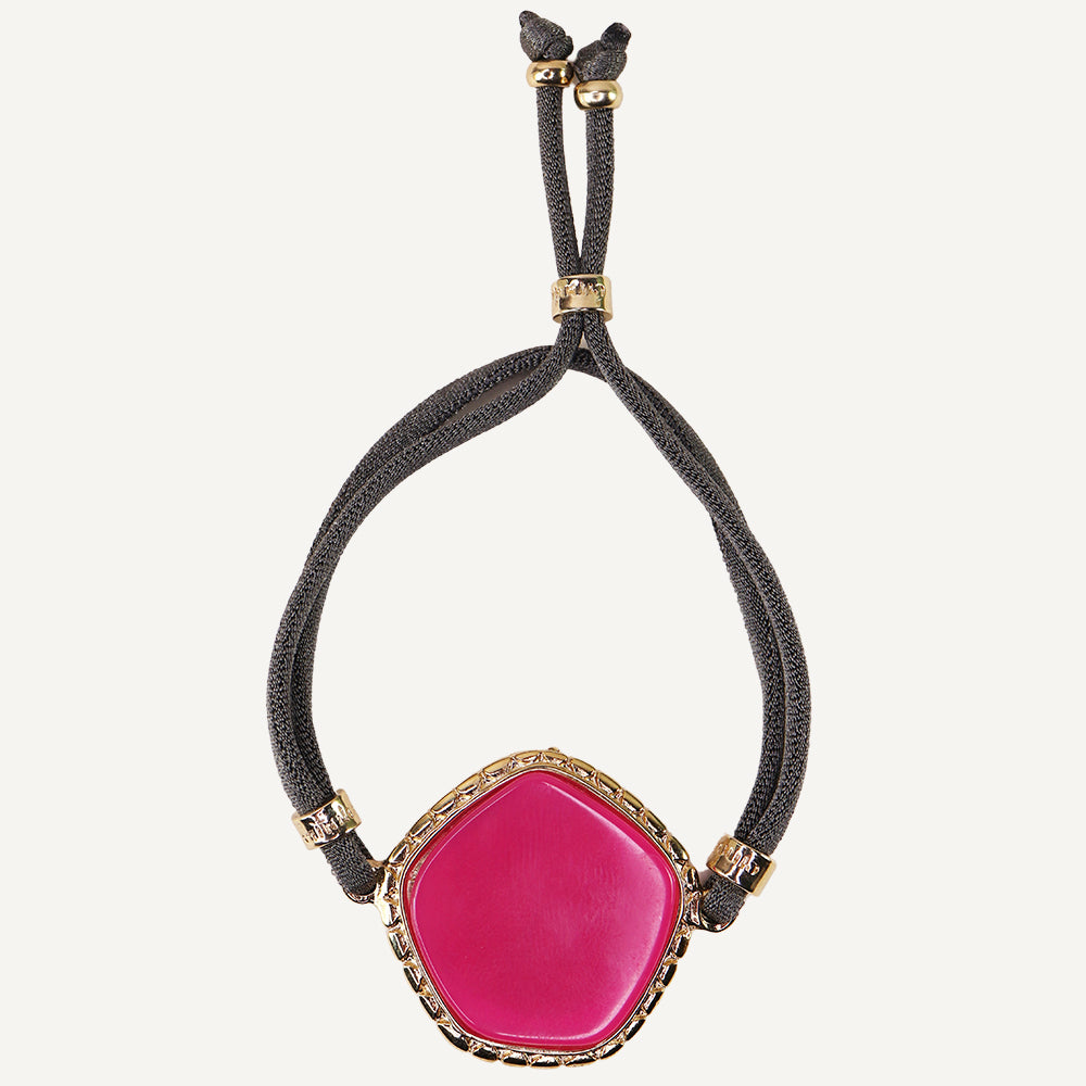 PULSERA COLORES PENTAS ÉMOLO FUCSIA