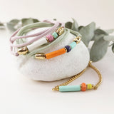 Due: pulsera y collar en uno