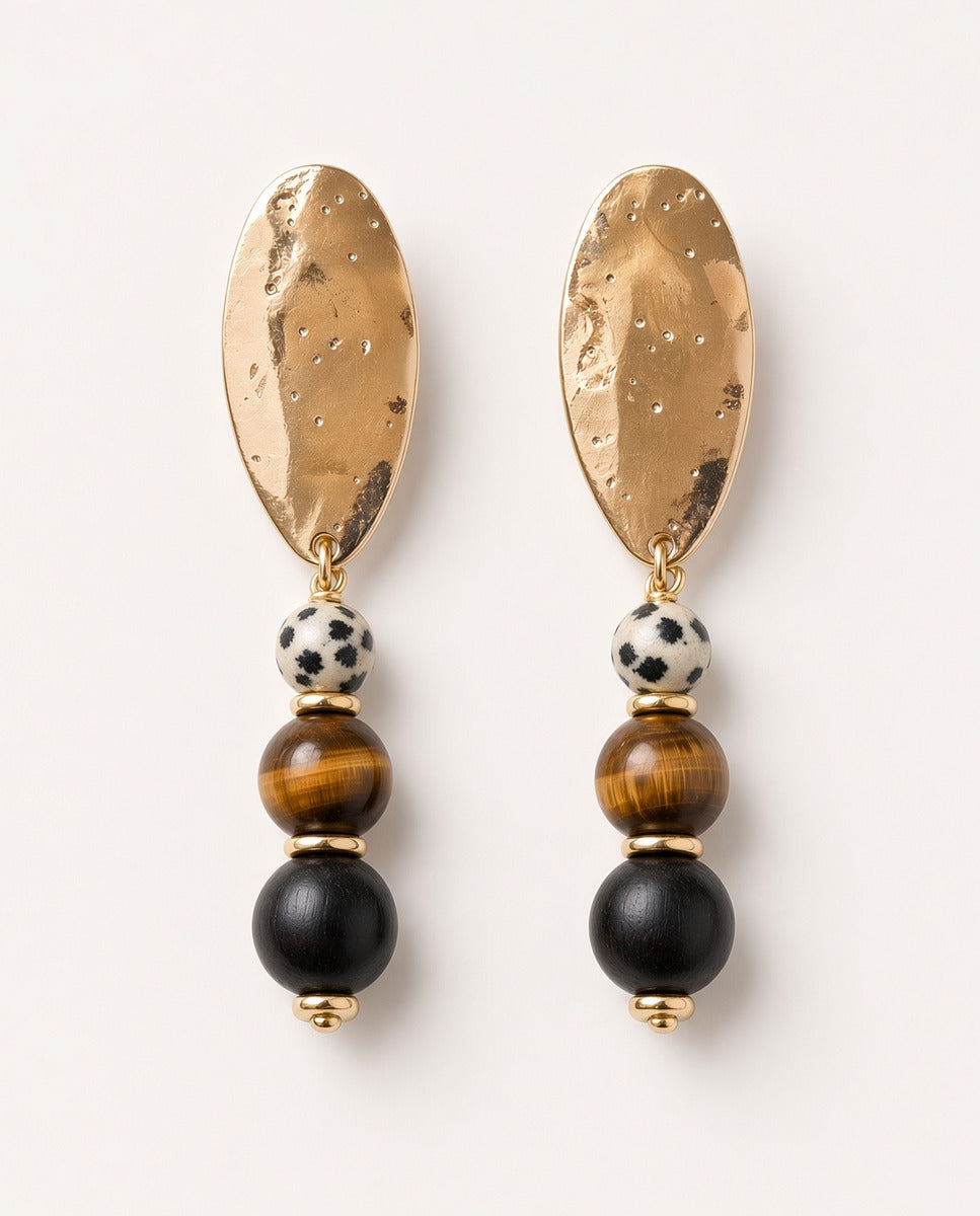Pendientes ENVY de piedras naturales Emolo