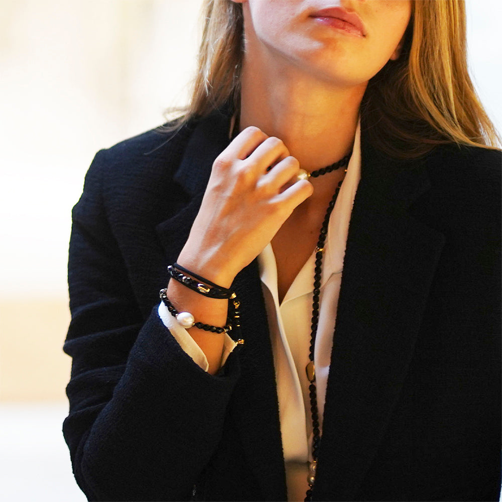 Collar con perla barroca THEA-collar largo-Émolo