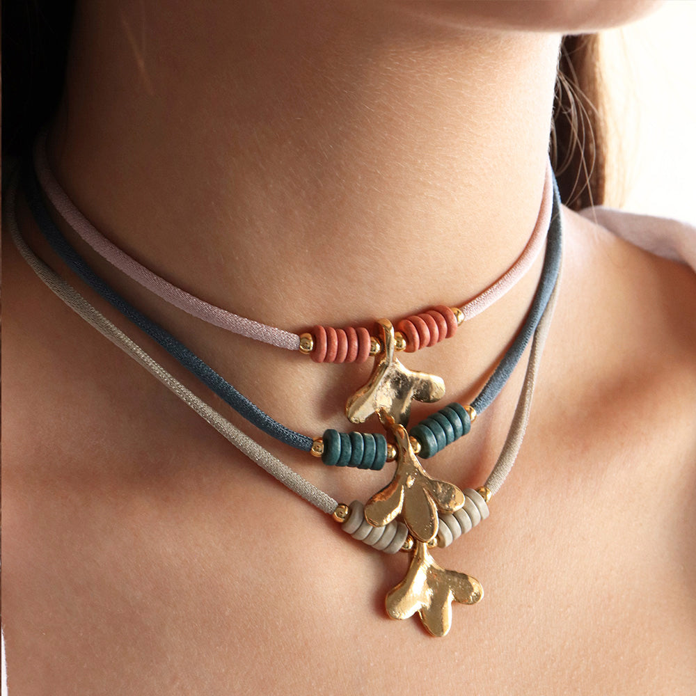 Collar FLEUR MINI-collar corto-Émolo