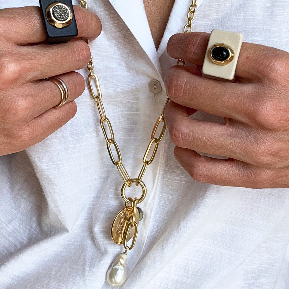 Collar ISSOA Moneda-collar cadena-Émolo