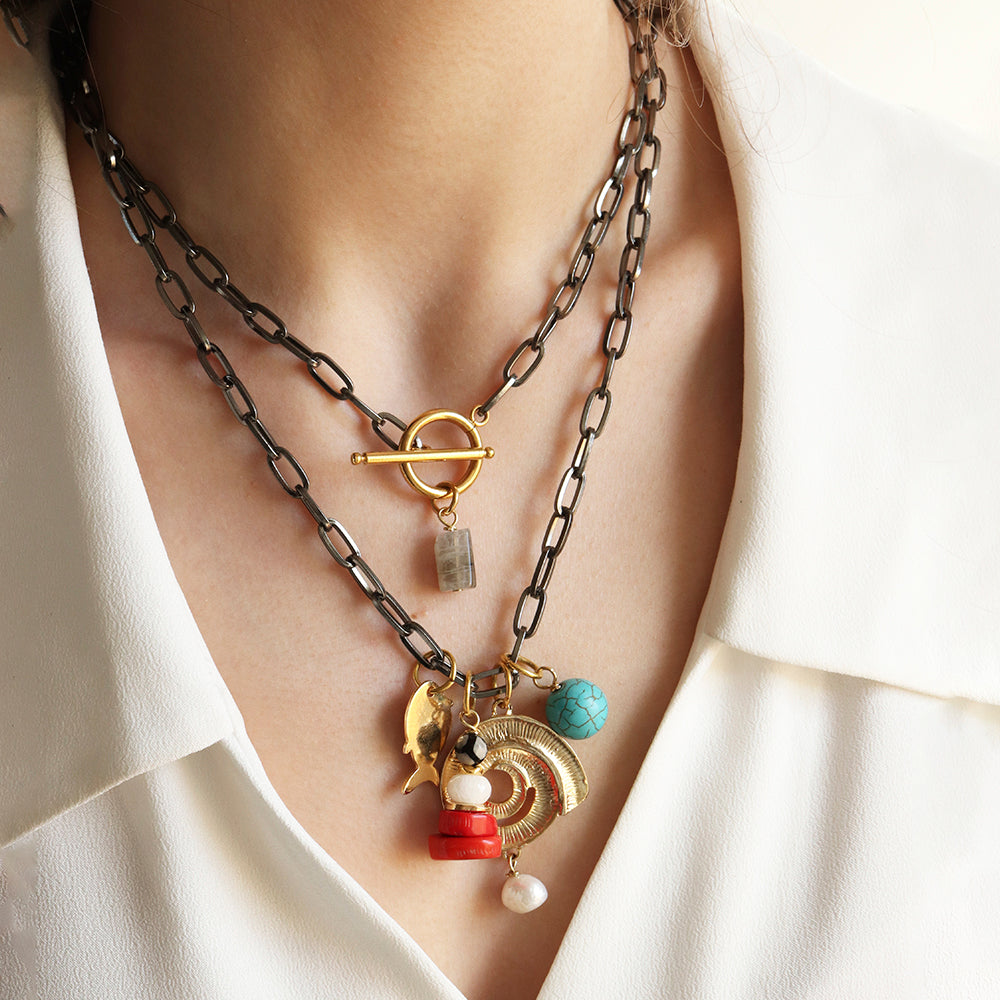 Collar largo cadena COOL-collar cadena largo-Émolo