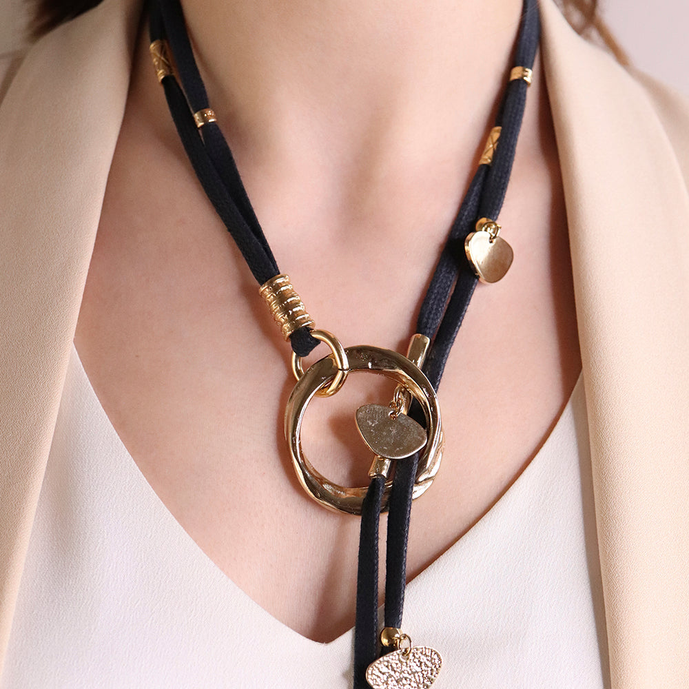 Collar largo multiposición para mujer CANOE ARO YUM-collar largo-Émolo