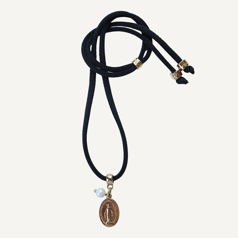 Collar Virgen Milagrosa-dué-Émolo