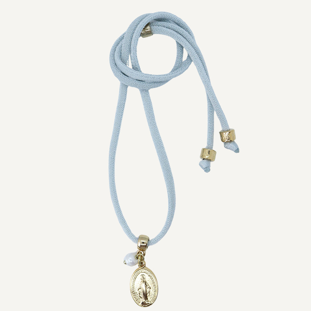 Collar Virgen Milagrosa-dué-Émolo