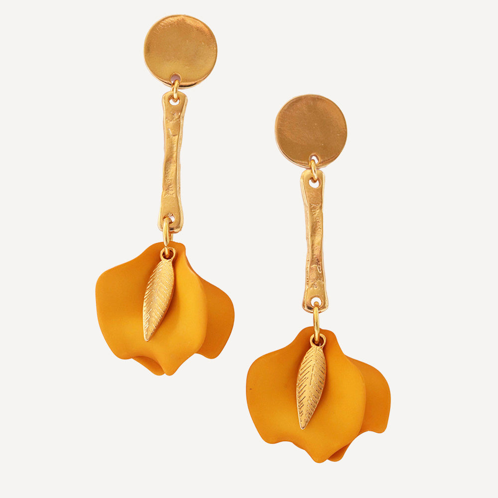 Pendientes BERAKA Palito con hoja-pendientes-Émolo