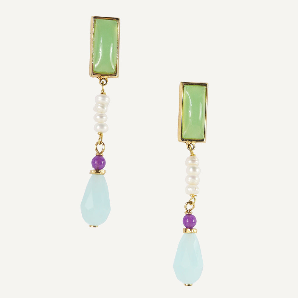 Pendientes GLENN-pendientes con piedras-Émolo