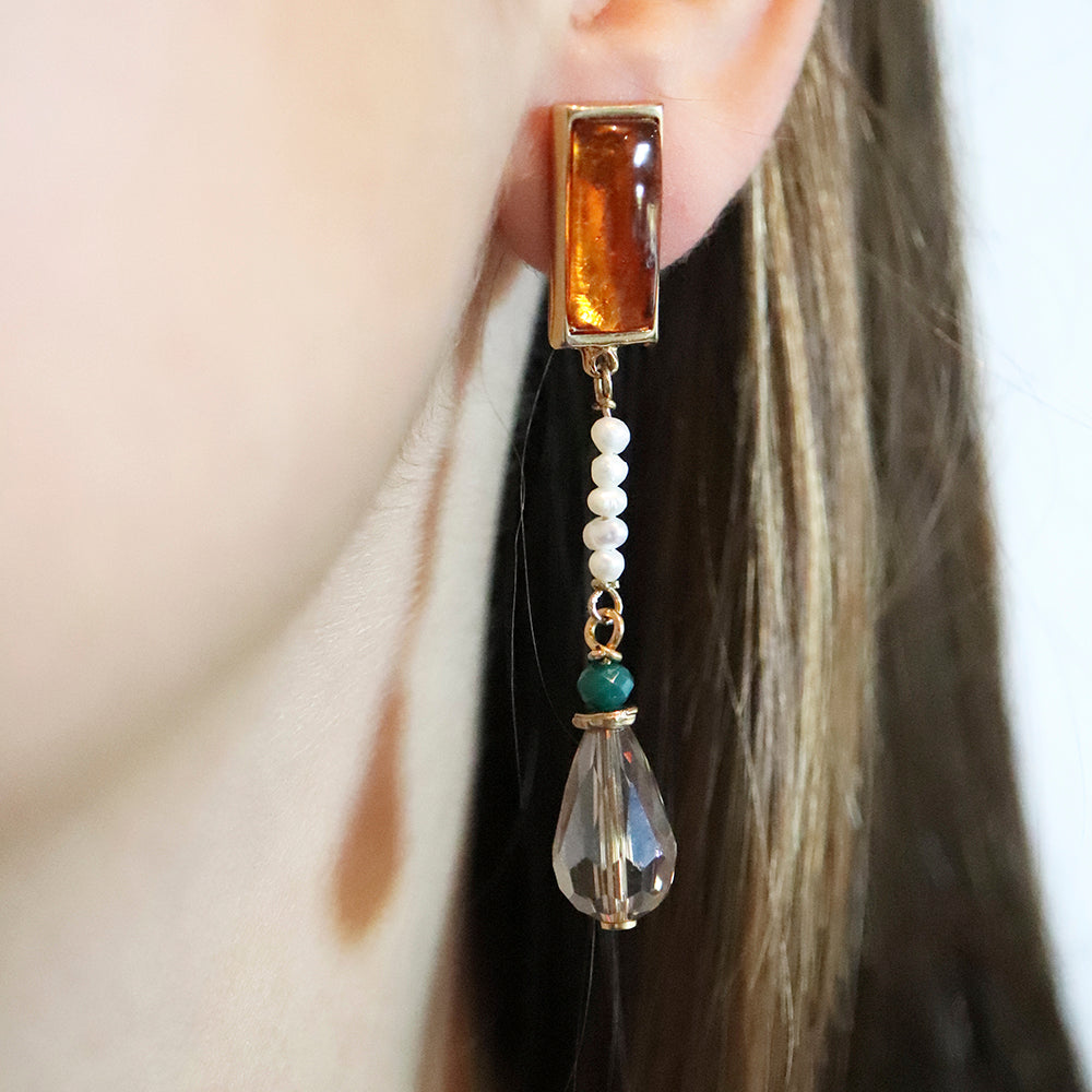 Pendientes GLENN-pendientes con piedras-Émolo