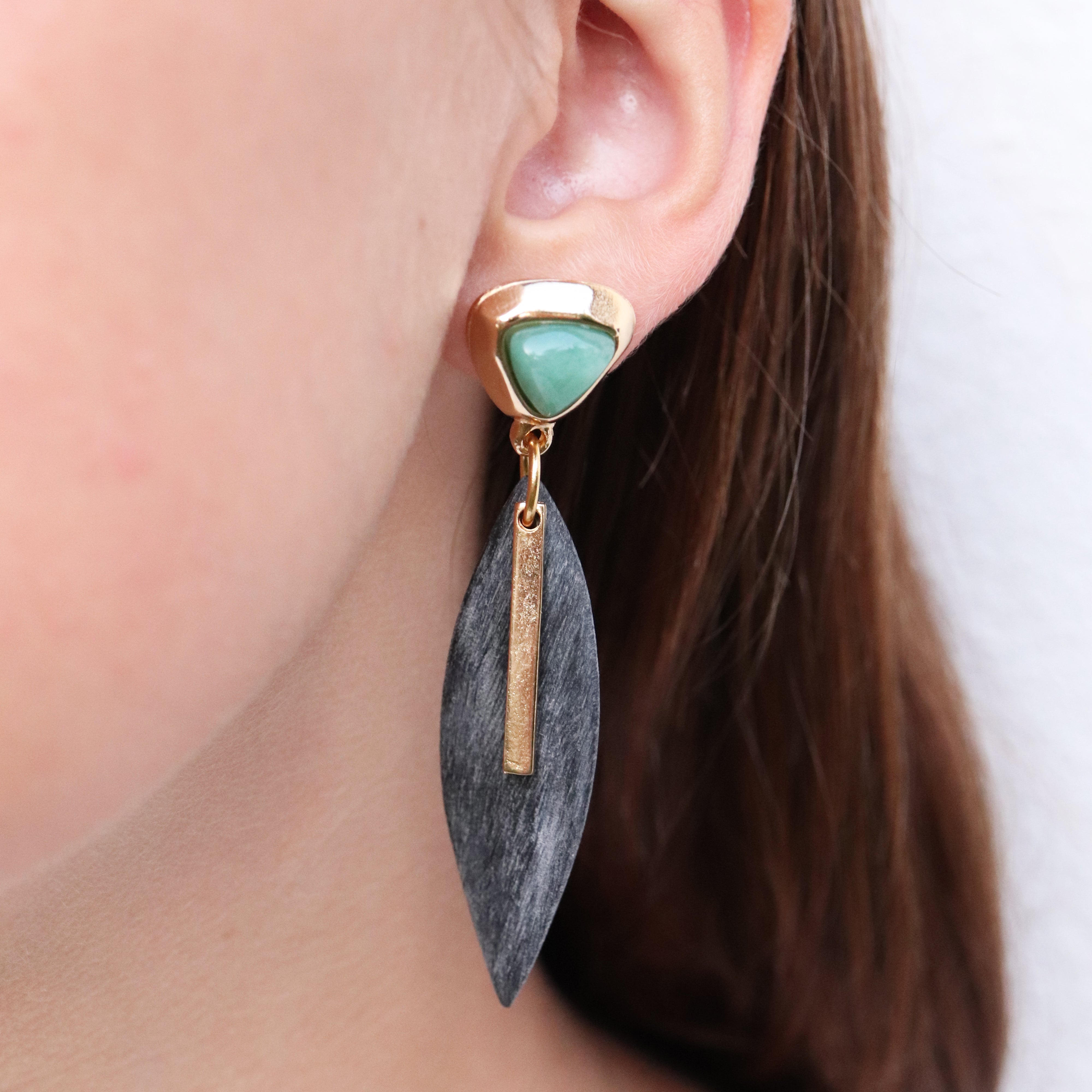 Pendientes SAIRA-collar largo-Émolo