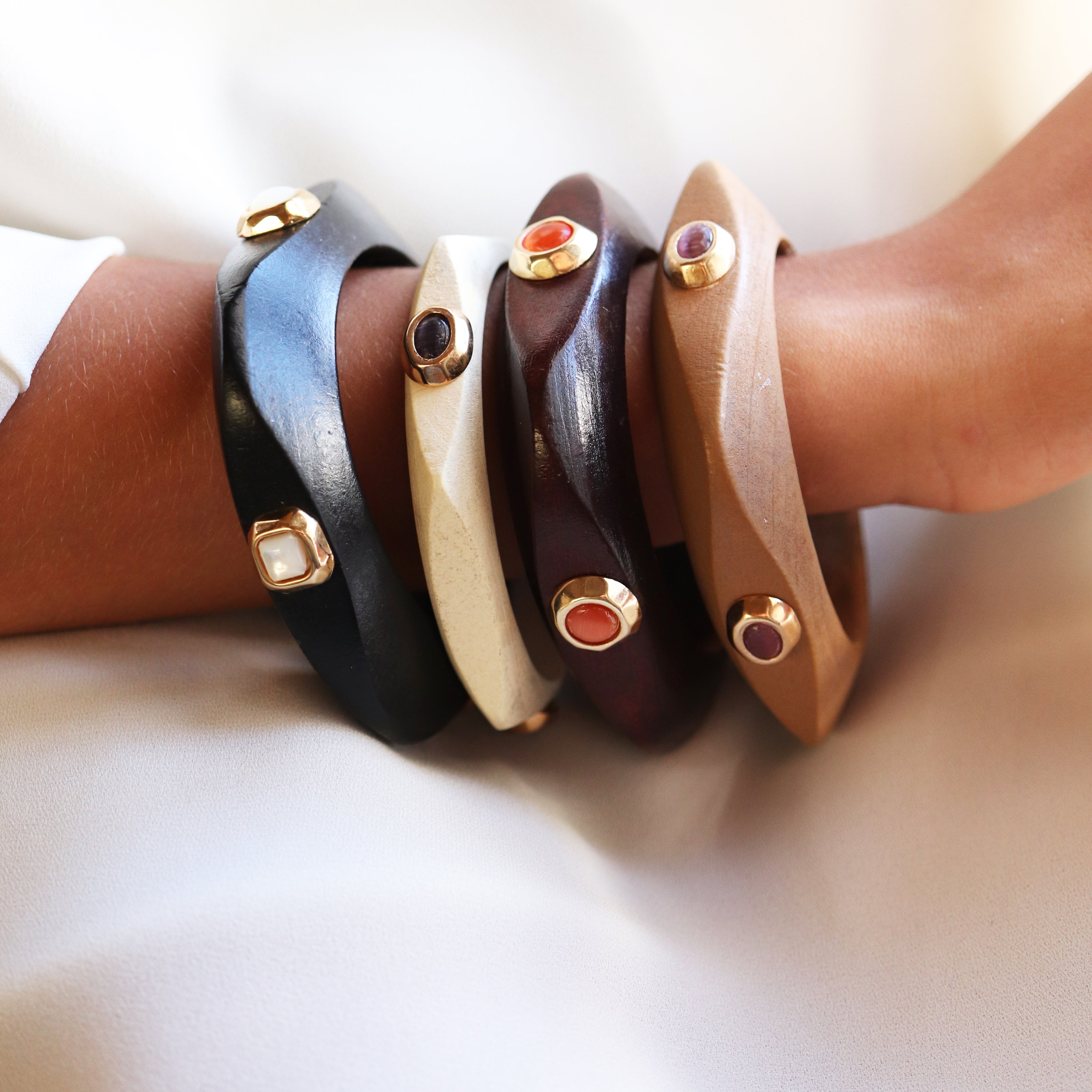 Pulsera CAOBA PETITE Saira-Pulseras-Émolo