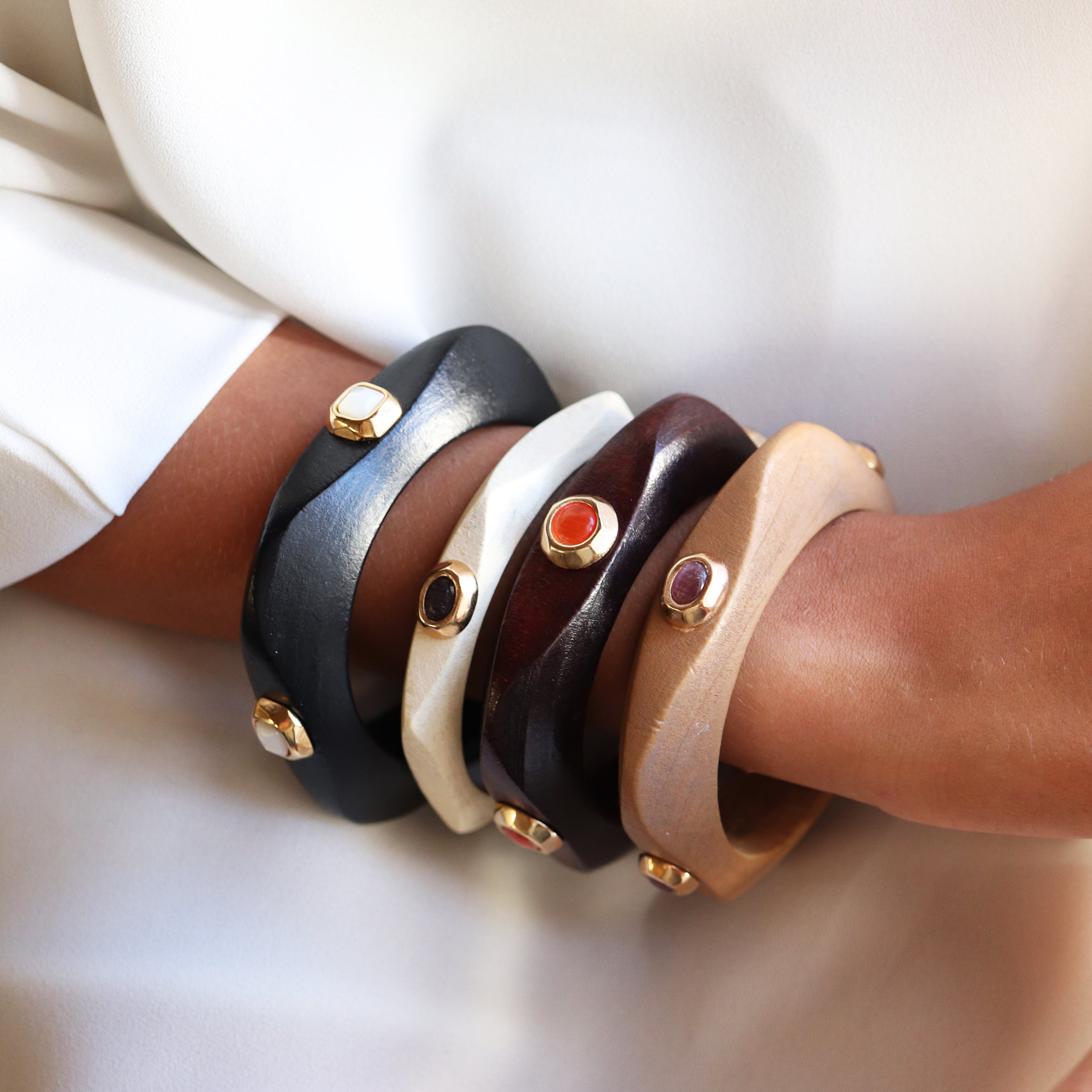 Pulsera CAOBA Saira-Pulseras-Émolo