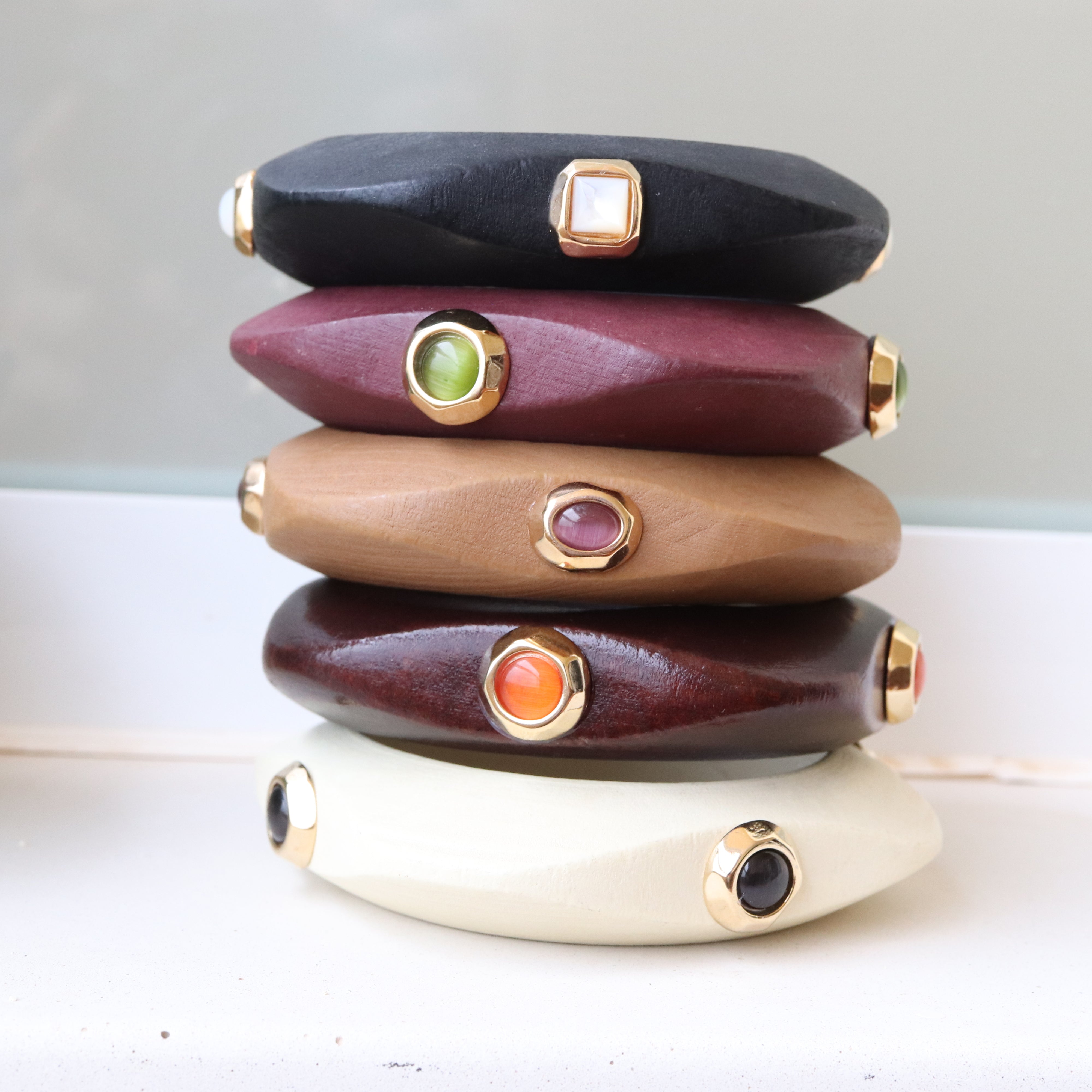 Pulsera CAOBA Saira-Pulseras-Émolo