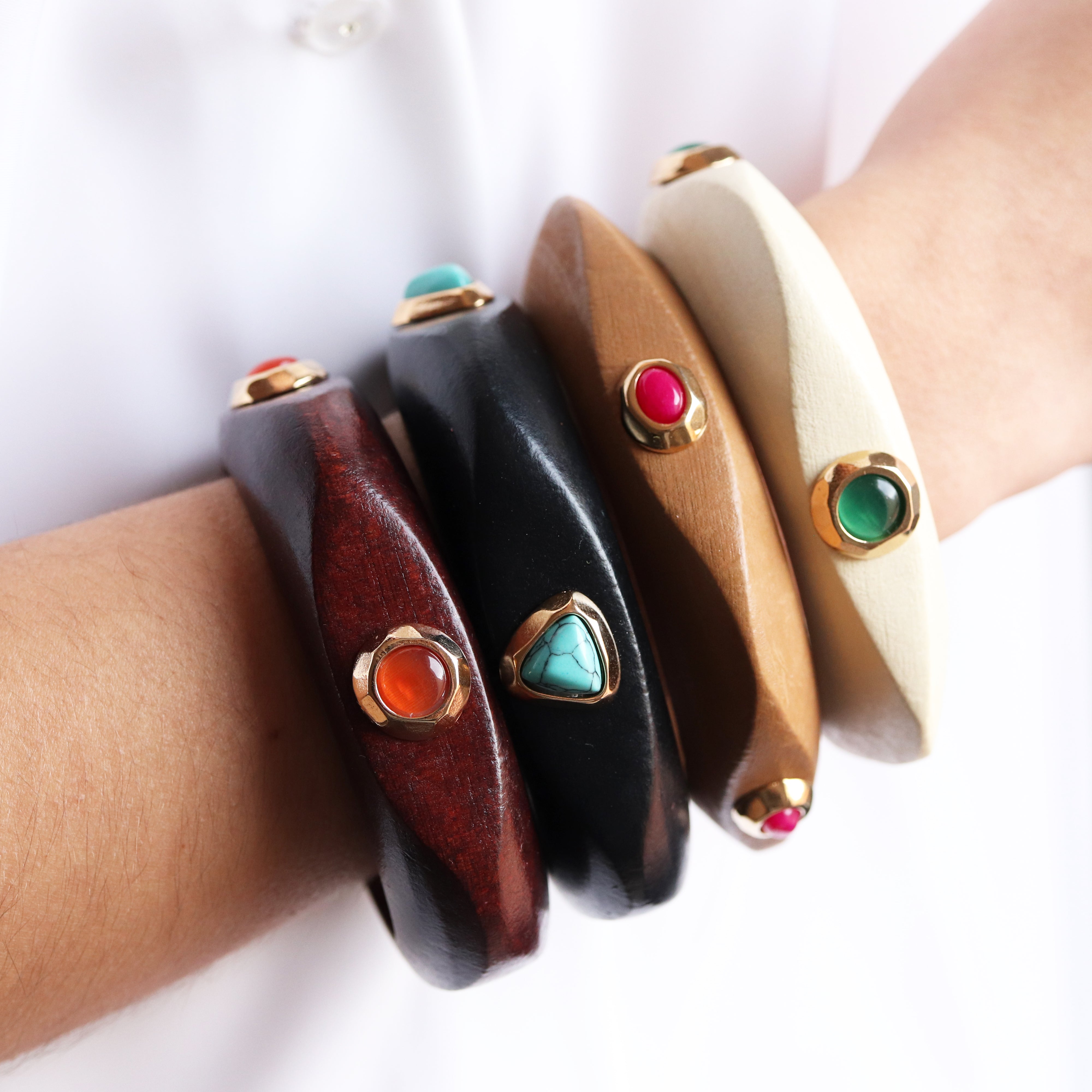 Pulsera CAOBA Saira SUMMER-Pulseras-Émolo