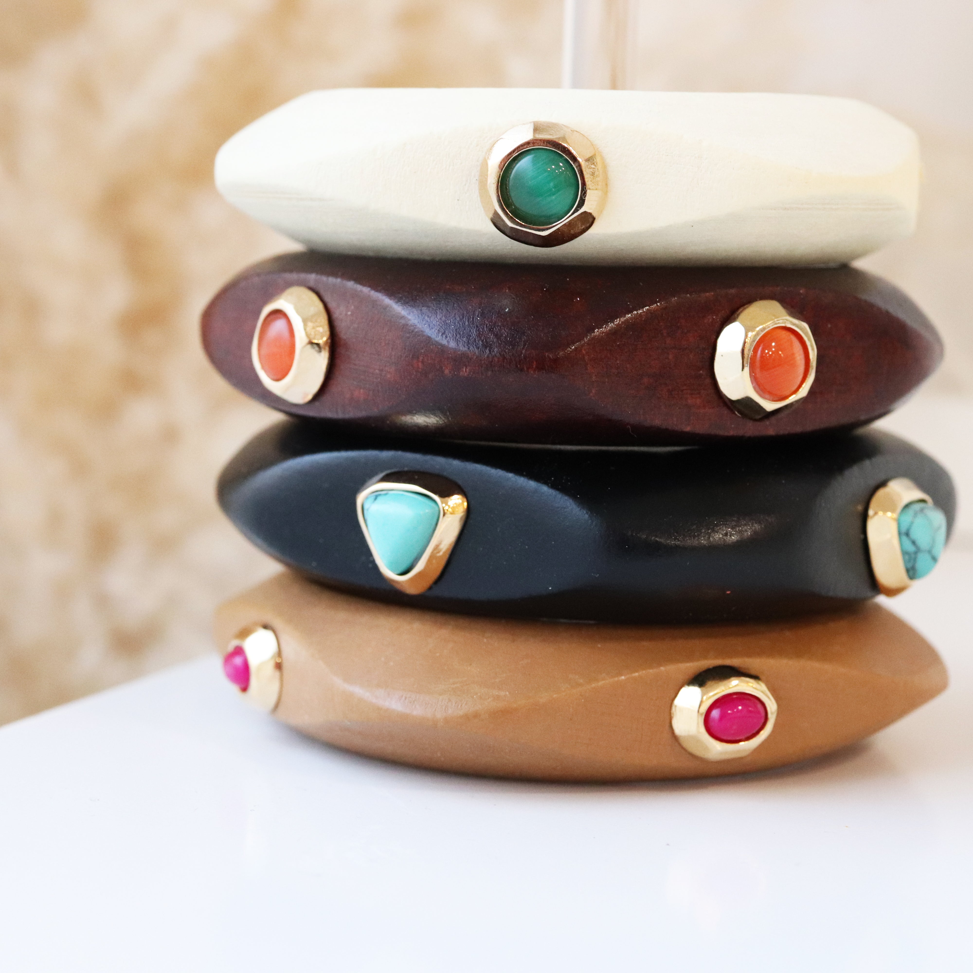 Pulsera CAOBA Saira SUMMER-Pulseras-Émolo