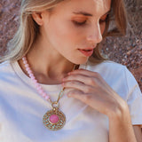 Collares de piedra de cristal MURE