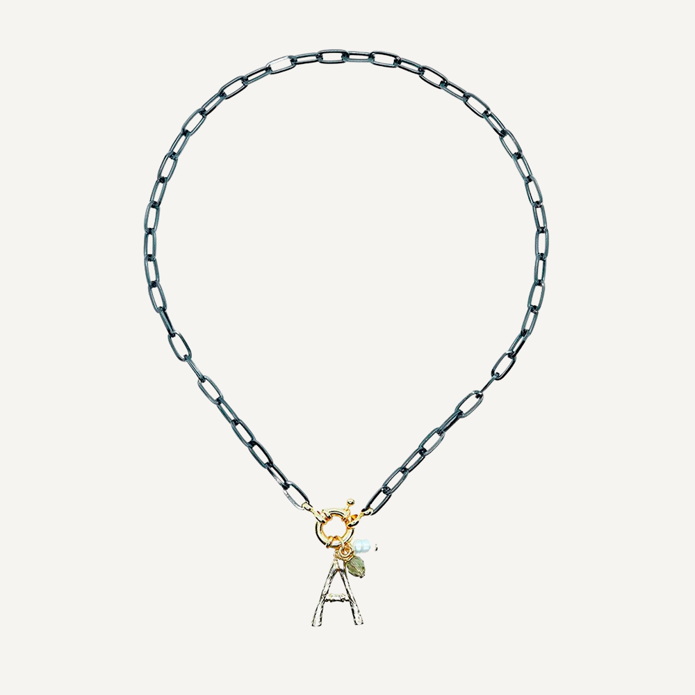 Collares cortos mujer Letter Corto