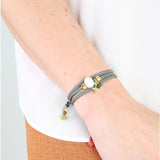pulsera ajustable con perla