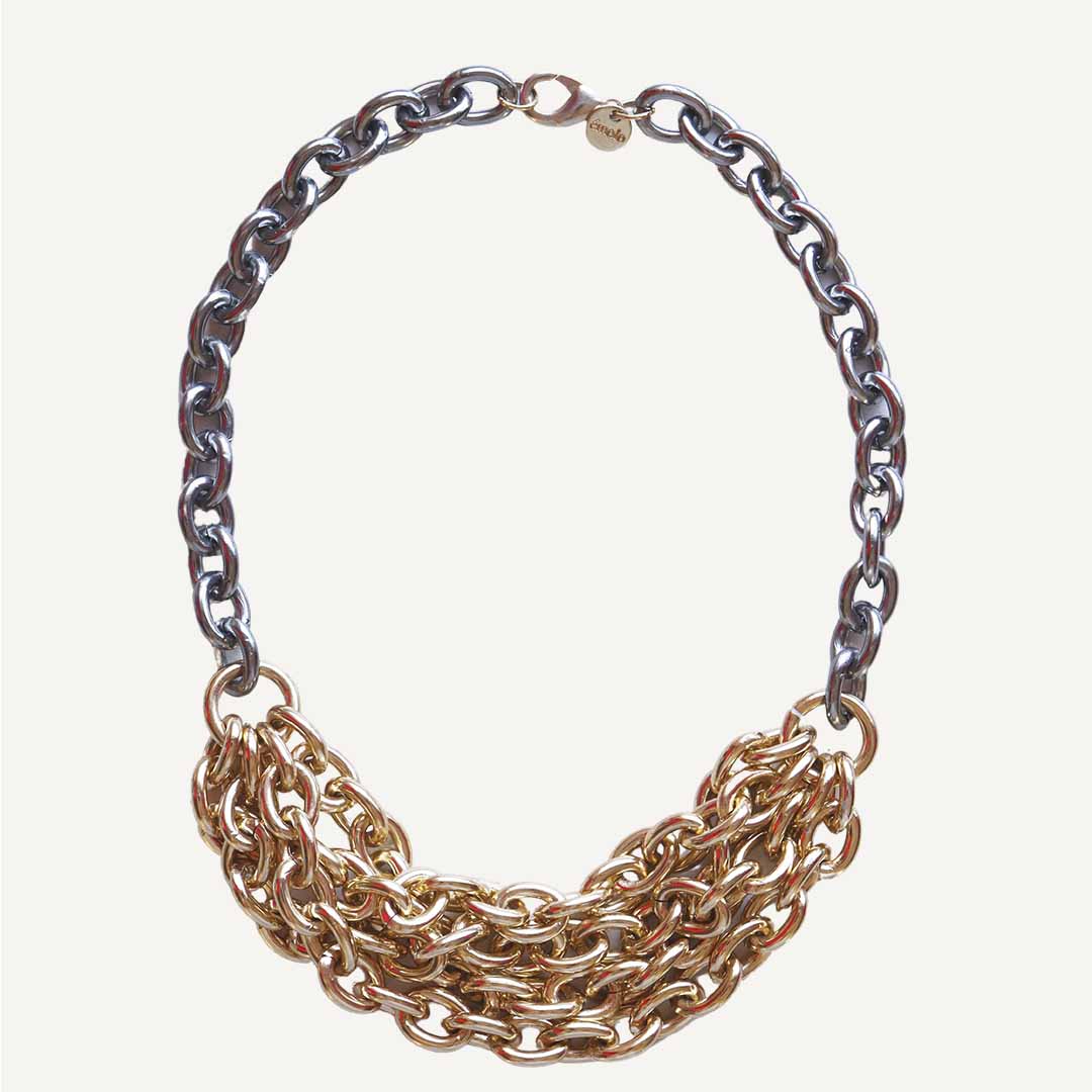 Collar CHAINET Multi-collar cadena corto-Émolo