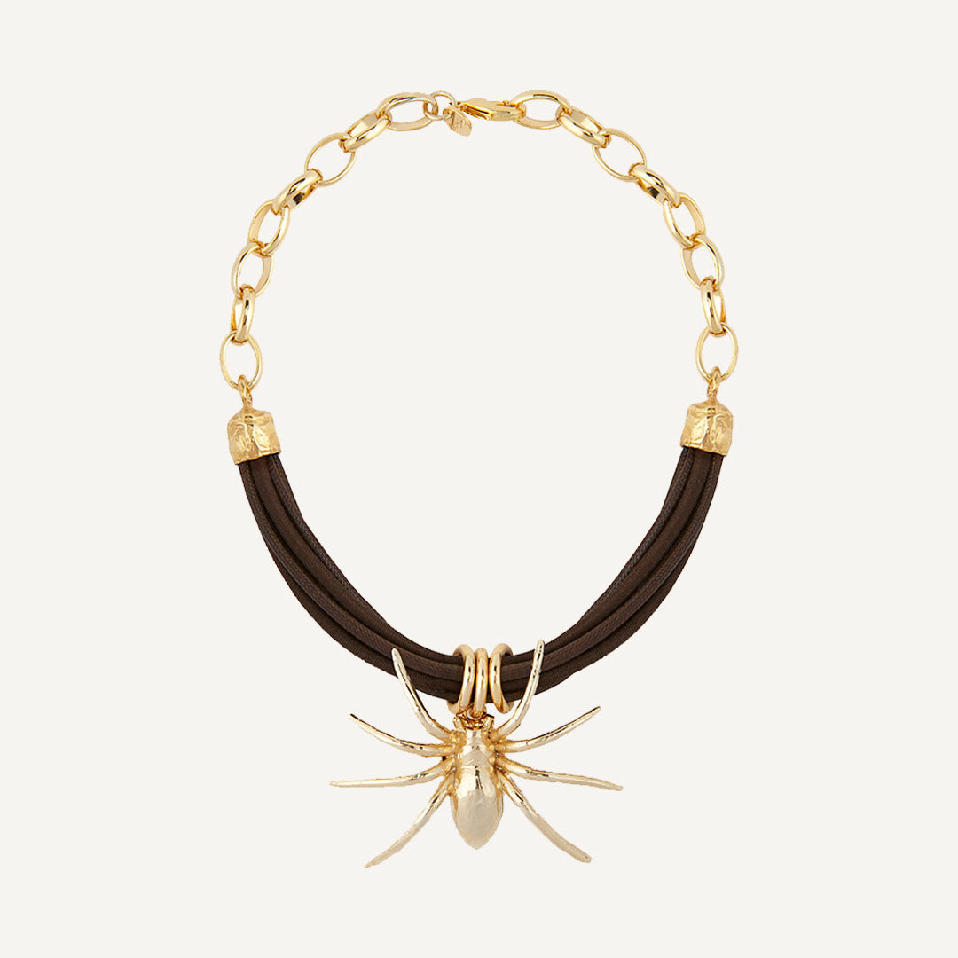 Collar ENCY ARAÑA-collar cadena-Émolo