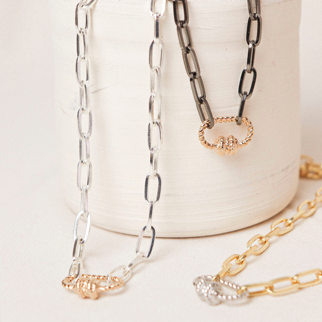 Collar TESSABIT Nudo-collar cadena-Émolo
