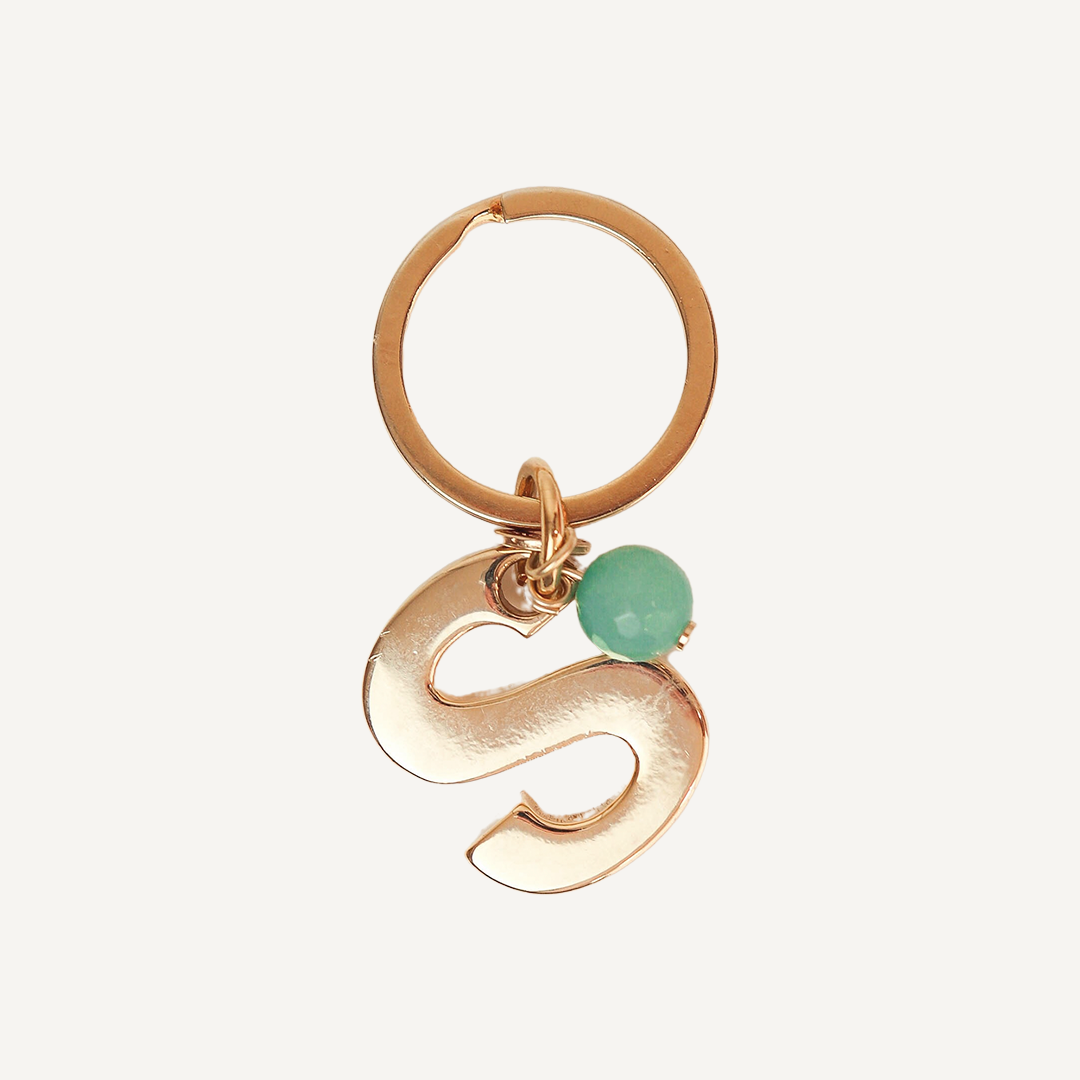 Porte-clés Lettre Dorée - porte-clés - Emolo