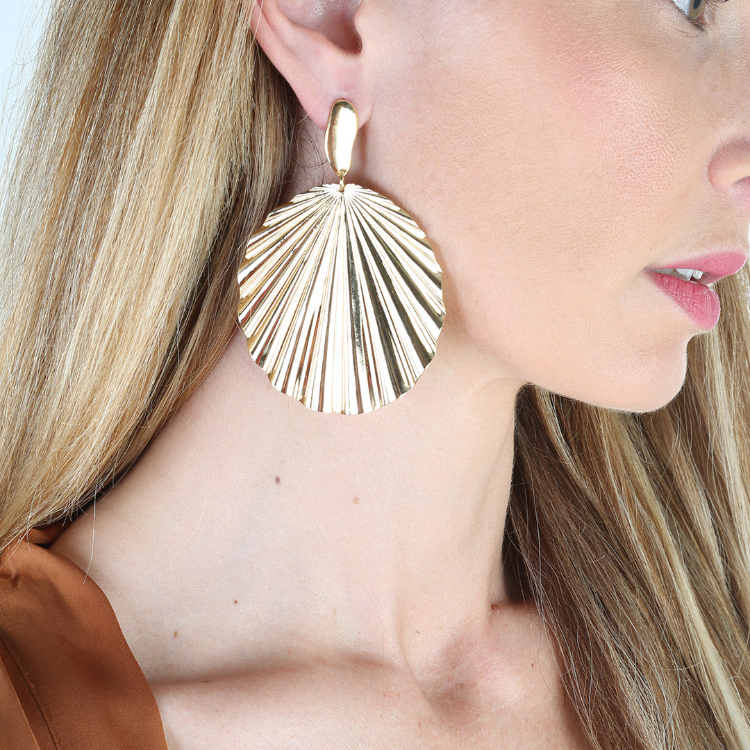 Pendientes BRIOSA Concha-pendientes lisos-Émolo