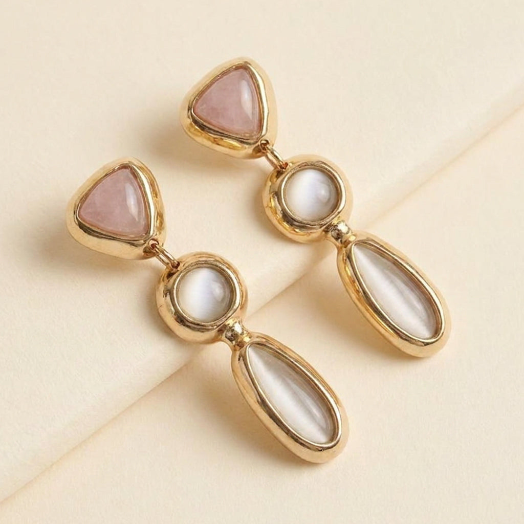 Pendientes dorados mujer Event Blush