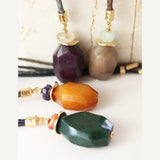 Collar largo mujer ajustable MONSUL STONE