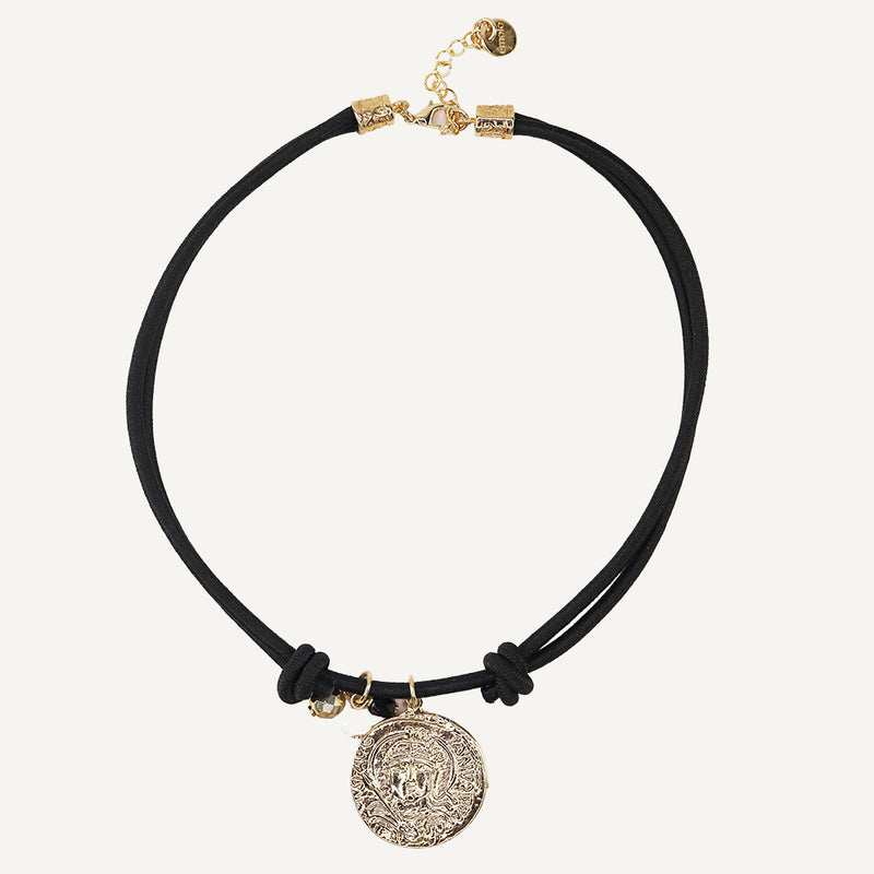 Collar corto moneda Auriga